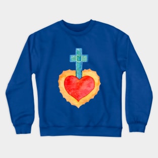 Sacred heart Crewneck Sweatshirt
